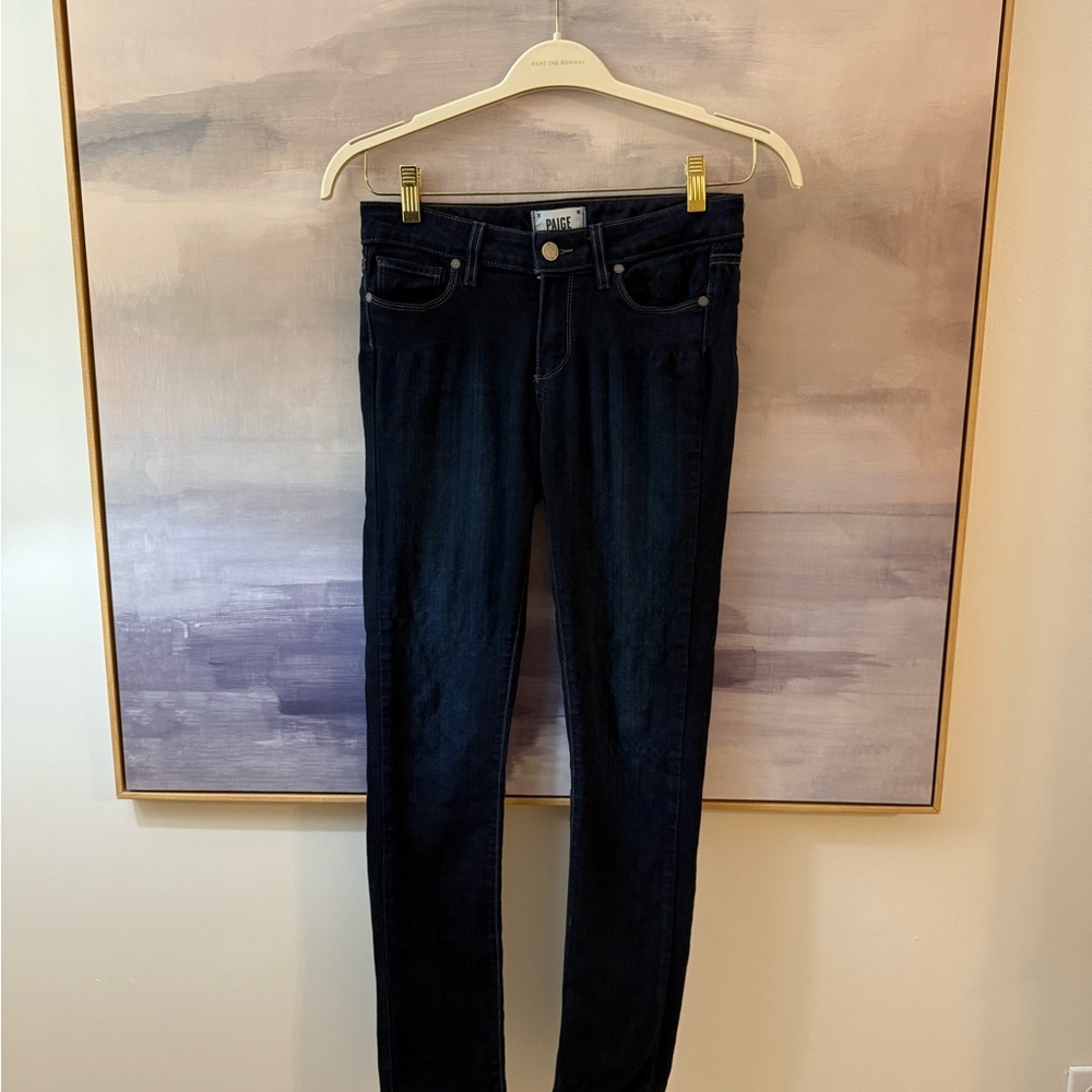 Paige Skyline Skinny Denim Jeans Size 27